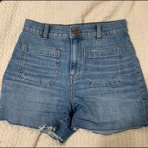 Madewell High Rise Shorts